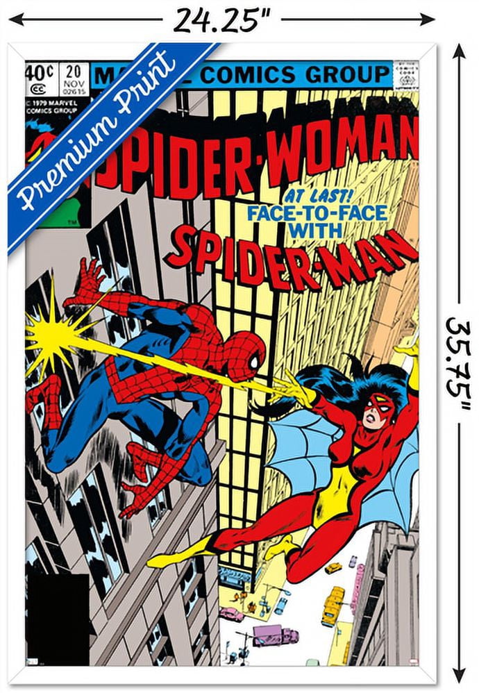 Marvel Comics - Spider-Man - Spider-Woman #20 Wall Poster, 22.375" x 34", Framed