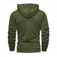 thumbnail image 4 of Hoodies for Men Pullover Big and Tall Hoodies for Men Men's Casual Hoodie Fashionable Pullover Sweatshirt Comfortable Streetwear Soft Blend Long Sleeve Hooded Top for Everyday Wear, 4 of 4