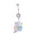 thumbnail image 1 of BodyJewelryOnline Flower Design Dangle Belly Button Ring Navel for Women, 1 of 3