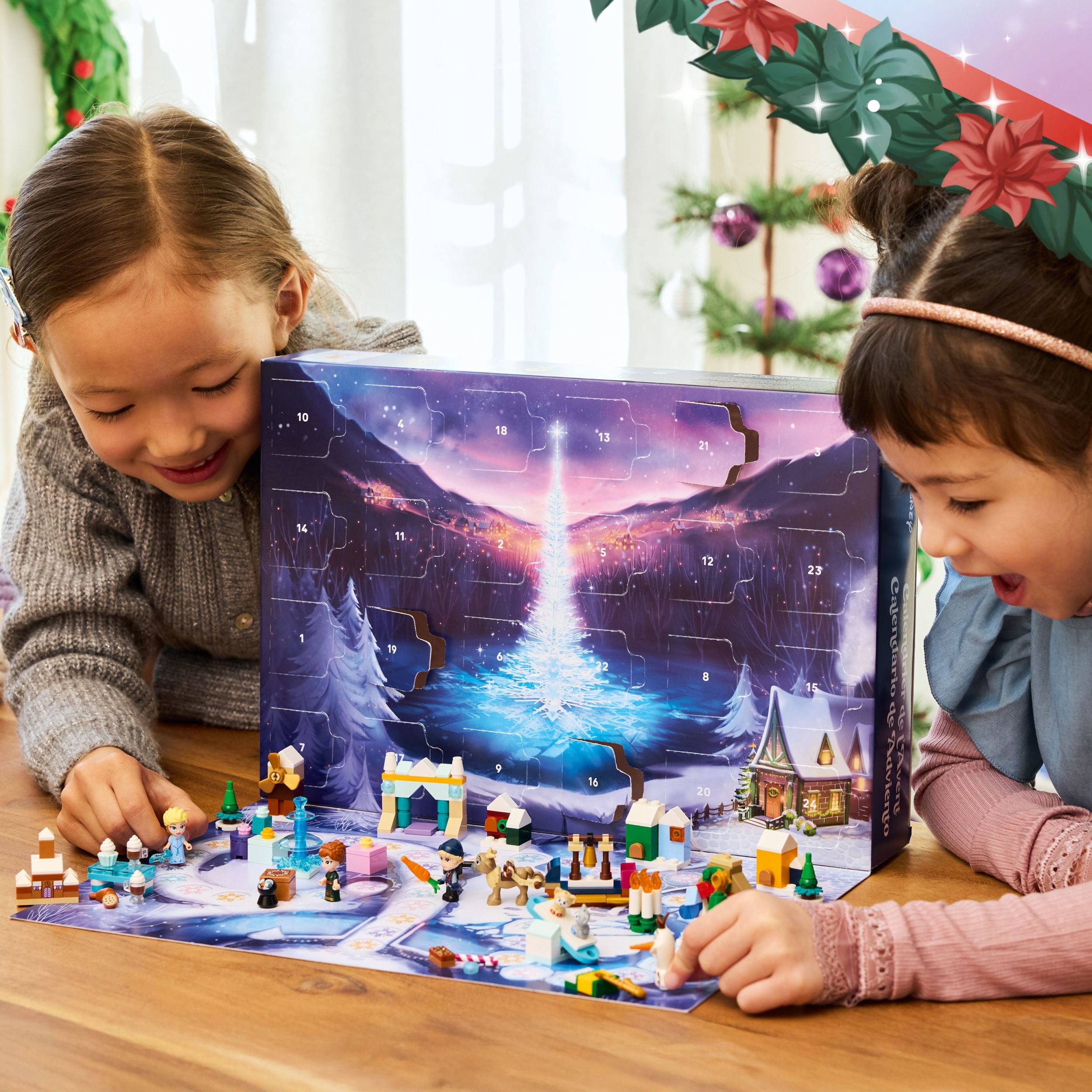LEGO Disney La Reine des Neiges Le Calendrier de l’Avent 2025, Jouet Fantastique, Ensemble de Construction 43273