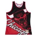 thumbnail image 2 of Men's Mitchell & Ness  Black Chicago Bulls Big Face 5.0 Fashion Tank Top, 2 of 3