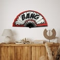 thumbnail image 4 of LXYFH Sale Clearance 2025 Paper Fans set Under $10 Cowboy Fans Clack Fan Concert Merch Show Hand Fan Large Country Girl Fan Foldable Fans Line Dancing Fans 26 Inch, 4 of 7
