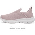thumbnail image 5 of Rumpra Women’s Hands Free Slip On Walking Sneakers, Lightweight Breathable Non Slip Shoes for Work Travel Gym Casual, 5 of 7