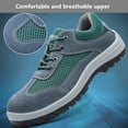 thumbnail image 6 of Safety Trainers Men Steel Toe Cap Trainers Breathable Safety Shoes for Women Lightweight Work Boots Non-Slip, 6 of 7