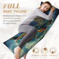 thumbnail image 4 of Surfing Turtle Body Pillow Cover Body Pillow Cases with Zipper Soft Breathable Smooth Skin Friendly Long Pillow Case 20x5 inches, 1Pcs, 4 of 5