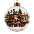 thumbnail image 2 of Glowing Christmas Story Ornament, Lighted or Non-Lighted Mini Holiday Scene Ornament, 3.94 Inch Hanging Christmas Ball Decoration for Tree, Home, Party, Winter Display, 2 of 8