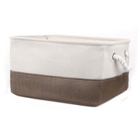 Collapsible Storage Baskets Fabric Bin Cube Organizer Multiple Colors