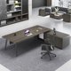 thumbnail image 5 of Conference Storage Office Desk Corner Monitor Stand Up Meeting Boss Luxury Office Desk Workbench Scrivania Legno Furniture HDH My Lux Decor Round, 5 of 10