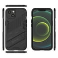 thumbnail image 6 of Decase Slim Case for iPhone 14 Plus Heavy Duty Shockproof Case with Built-in Kickstand Double Drop and Scratch Resistant Hybrid Case Black,for iPhone 14 Plus, 6 of 8