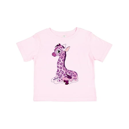 

Inktastic Girl Giraffe Gift Toddler Boy or Toddler Girl T-Shirt