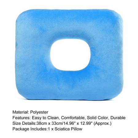 

IOAOAI Hemorrhoid Cushion Convenient Soft Fashion Tailbone Pain Floor Wheelchair Pillow Cushion