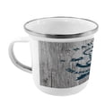 thumbnail image 2 of Anchor Steel Camping Mug, Art Skull Rope Nautical the Adventure Begins Message Historic Marine Print, Printed Thermal Cup for Camping and Outdoor Activities, by Ambesonne, 2 of 2