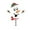 red-2E-home supplies, variant on LEFTHIGH Home Christmas Snowman Expression Magnetic Refrigerator Sticker Holiday Decoration DIY Garage Door Wall Sticker Home and Kitchen