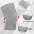 thumbnail image 4 of Knee Braces Liner Sleeve Supports Knee Compression Sleeve Winter Cycling Ski Running L Code, 4 of 5