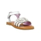 thumbnail image 1 of Sandalias Infantiles Niñas Mariposas Tipo Piel Plata Casual plateado 16 Tropicana 005A3D, 1 of 7