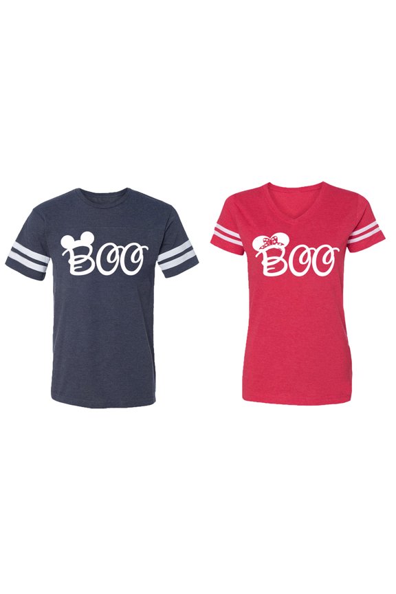 Matching Cotton Jerseys (Navy / Red) (XXL / L)