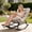 Brown, variant on CLOUDREST PRO Outdoor Rocking Chair, Oversized Papasan Rocking Chair with Thick Cushion, Indoor Outdoor Cozy Rocker for Balcony, Living Room, Patio, Blue