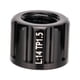 thumbnail image 4 of Aleación de aluminio Bike Thru Axle Nuts Skewer, Road Mountain Hub Bolt Shaft Palanca Reemplazo Ciclismo Accesorios Adaptador M15 15 Soledad Tuercas de eje de buje de bicicleta, 4 of 7