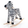 thumbnail image 1 of Zebra Plush Rocking Animal, 1 of 1
