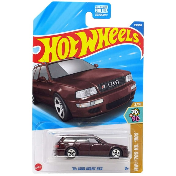 Hot Wheels HW: '70s vs. '90s '94 Audi Avant RS2 Diecast Car