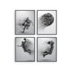 thumbnail image 1 of Juego de 4 estampados decorativos para pared de baloncesto Summit Designs (20 x 25 cm), 1 of 7