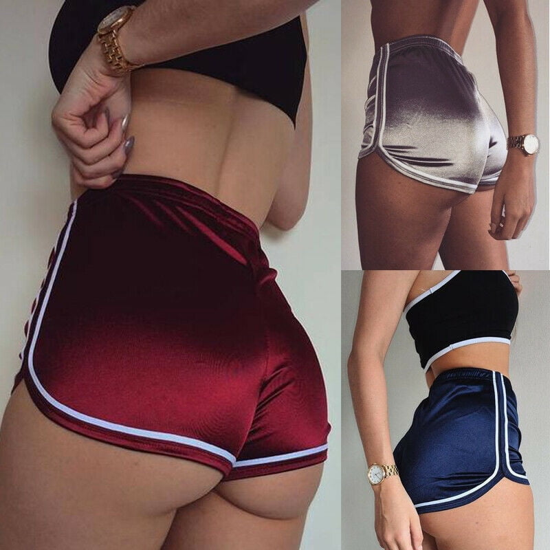 Satin Yoga Shorts