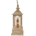 thumbnail image 4 of Regency International Nativity Square Water Globe, 10 inches, Champagne Gold, 4 of 6