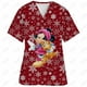 thumbnail image 4 of Camisetas navideñas de Minnie Mouse, ropa de mujer con cuello en V, camisetas de hospital, camisetas de Disney para mujer 2023, camiseta de uniforme de enfermera, camiseta de verano con bolsillo, 4 of 5