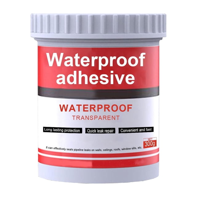 Zhouqiannn Prevención de fugas de edificios Transparente Ideal para todas sus necesidades de agua Agujero en la pared Patrón de edredón Sellador de grietas para pared de hormigón Yeso Parche de pared