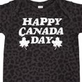 thumbnail image 4 of Inktastic Happy Canada Day with Distressed Maple Leaves Boys or Girls Baby Bodysuit, 4 of 5