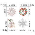 thumbnail image 3 of New Christmas Brooches Pins Cute Santa Snowman Claus Hat gloves Bells Socks Candy Enamel Pin Badges Brooch For Women Gift, 3 of 4