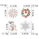 thumbnail image 3 of New Christmas Brooches Pins Cute Santa Snowman Claus Hat gloves Bells Socks Candy Enamel Pin Badges Brooch For Women Gift, 3 of 4