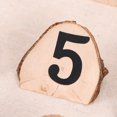 thumbnail image 3 of Masteelf 10pcs Wooden Number Cards 0-10 for Table Seating, Wedding, Party, Banquet Decoration, Small License Plate, 3 of 8