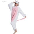 thumbnail image 1 of Pijamas Kigurumi de lana para hombres y mujeres, disfraz de Cosplay de Anmal Onsie, mono de dibujos animados de Totoro, mono de Navidad de una pieza, 1 of 4