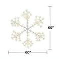 thumbnail image 2 of 60" LED Sparkler Snowflake Warm White, 2 of 4