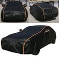 thumbnail image 3 of Leadwolf Car Cover Waterproof All Weather for BMW for X1 Dupont Oxford Length up to 177 " Black, 3 of 6