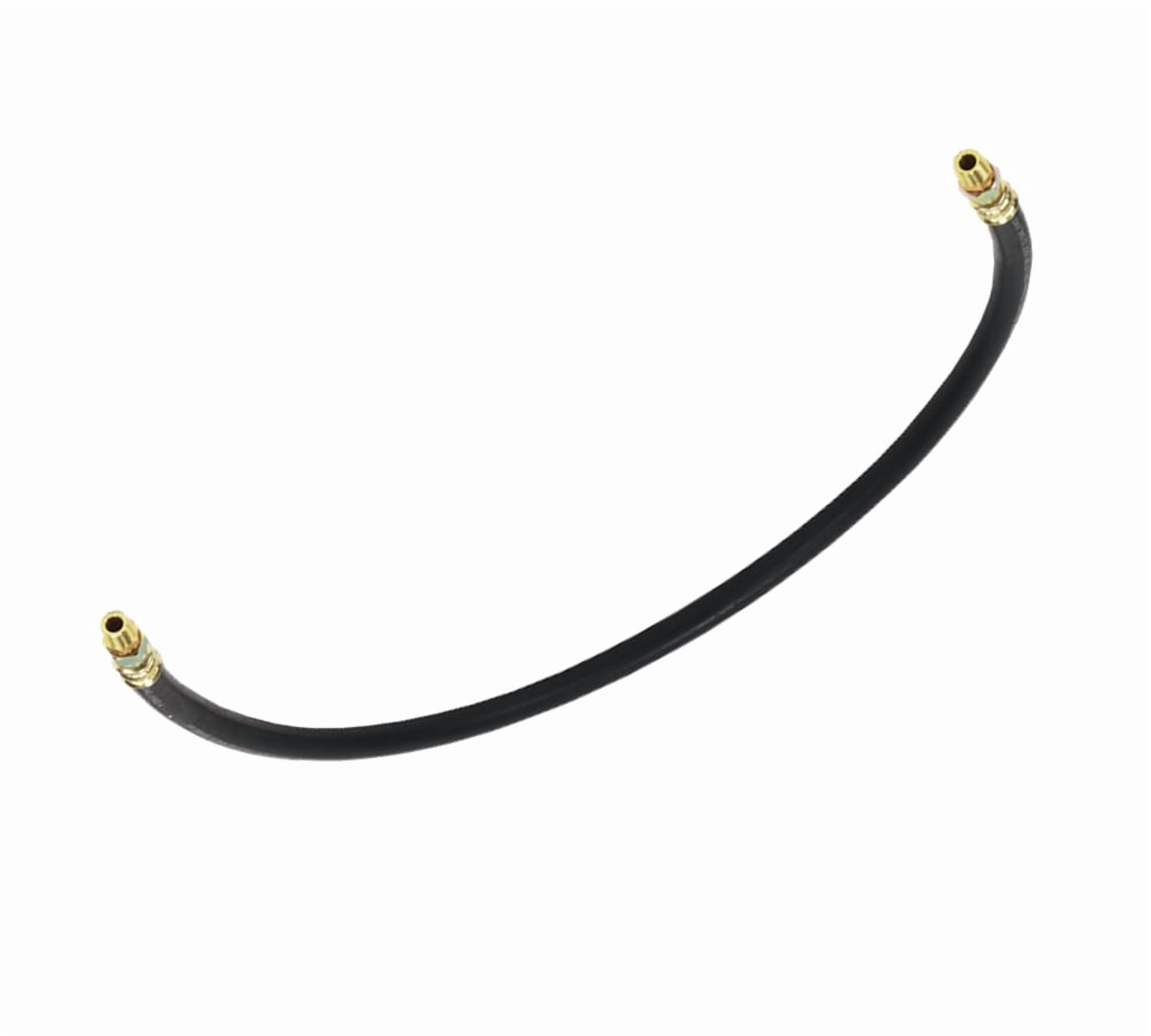 Air Brake Hose Assembly 42" x 3/8"-18 for Semi Trucks | 1/2" ID 3/8" NPT 225 PSI 2 Swivel DOT FMVSS106 SAE J1402 | Replaces 16742 148542 181SW42 452242 6450-452242 MIR16742 SNV452242