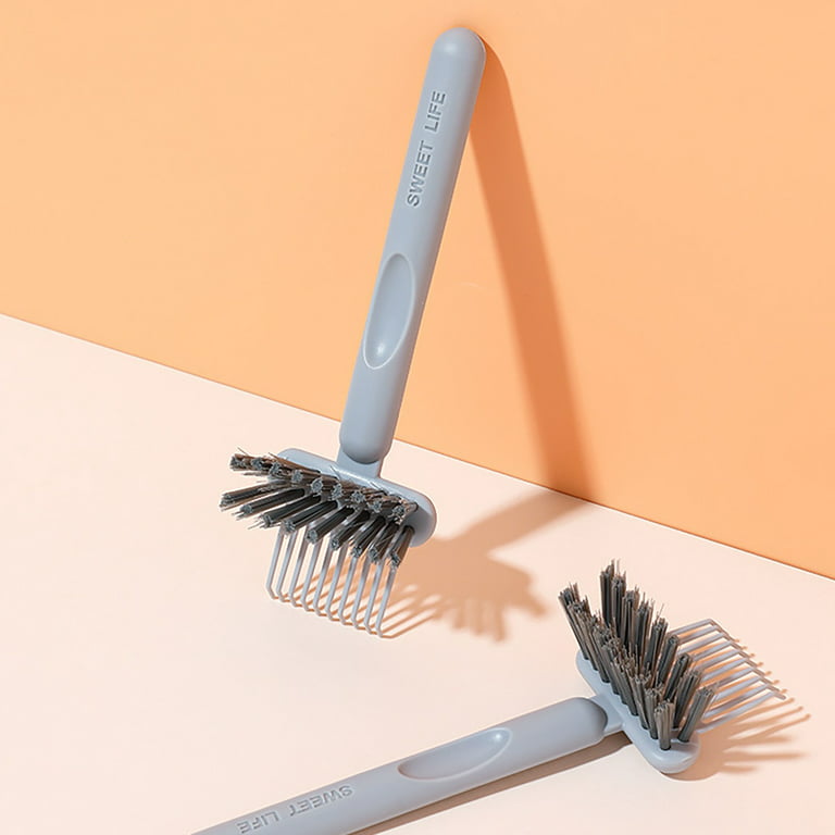 MRULIC Cleaning Brush Comb Cleaning Brush Hair Brush Cleaner Tool Comb Cleaning  Hairbrush 2 In 1 Hair Brush Cleaning Tool Embedded Comb Hair Brush Hair  Brush Remover Rake Removing Hair Dust 