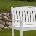 thumbnail image 2 of Polywood Nautical 48" Bench in Black, 2 of 2