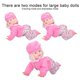 thumbnail image 4 of Lifelike Cute Baby Doll Electric Smart Laughing Crawling Doll Simulation Kids Toy11.5in L Girl, 4 of 4