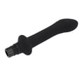 thumbnail image 1 of Cabezal de repuesto para pistola de fascia de 18 mm, resistente al agua, para promover la circulación, de silicona suave, para masaje muscular, color negro, 15-16 mm/0,59-0,63 pulgadas, 1 of 15