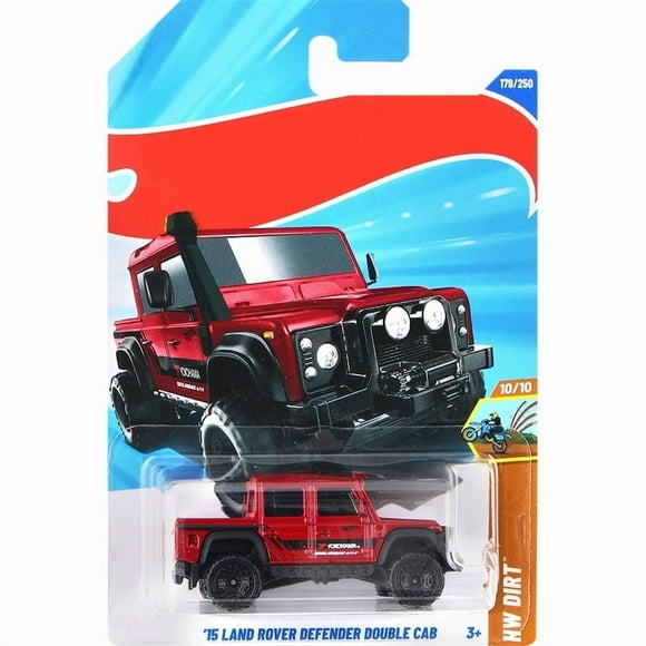 HW 2025 15 Land Rover Defender Double Cabine (Rouge) HW Dirt