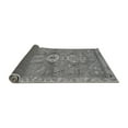 thumbnail image 2 of Ahgly Company Indoor Square Abstract Gray Modern Area Rugs, 8' Square, 2 of 4