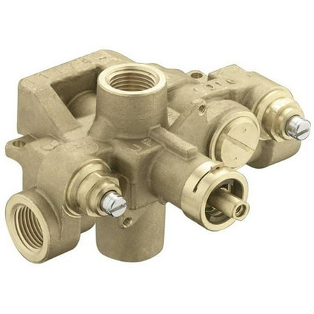 Vestige Moentrol Valve - Moen 63150 1/2 Inch IPS Moentrol Pressure Balancing Pressure Balancing Rough-In Valve with Volume Control