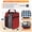 Red, variant on OPUX Insulated Lunch Box for Kids & Adults, Leakproof Lunch Bag for Boys Girls Men Women, Reusable Soft Cooler Lunchbox for School Work Picnic Travel, Reinforced Handle, Heather Charchoal