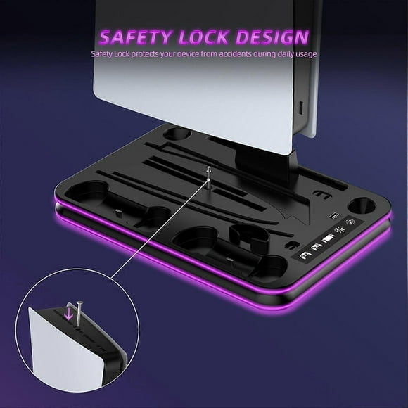 Docking Station for Slim Portal Console with Ambient Light