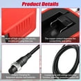 thumbnail image 6 of Fishing Reel Adapter for Milwaukee 18V M-18 Li-ion Battery Converter, Use forDaiwa 14.4V SEABORG 800MJ,SABORG 1200MJ 1200 800 Electric Fishing Reel Battery & Charger Electric Reel adapter, 6 of 7