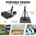 thumbnail image 3 of Outdoor Basketball Hoop, Portable Basketball Court for Adults Teenagers, 6.6ft -10ft Height Adjustable Basketball Goal, TE3086, 3 of 4