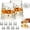 Bark texture, variant on JKCCZLL Whiskey Glasses 2 Pcs Rotatable Crystal Glass Cups, 360° Spinning Whiskey Tumbler with Stable Base, Old Fashioned Glass for Scotch Bourbon Cocktails, Drinking Glasses for Home Bar Gift