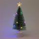 thumbnail image 3 of Mini árbol de Navidad de 6,7 pulgadas, mesa con luces, estrella, copa de árbol para fiesta, 9 Uds., 3 of 9